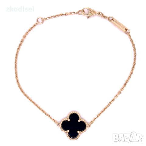 Златна дамска гривна Van Cleef & Arpels 3,83гр. 19,0см. 14кр. проба:585 модел:32275-6