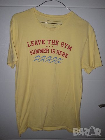 Тениска памук Зара , снимка 1 - Тениски - 37127212