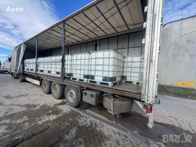 Ibc бидони 1000 литра 1 тон контейнер съд за вода варвл 1 тон ЧИСТИ КАТО НОВИ 