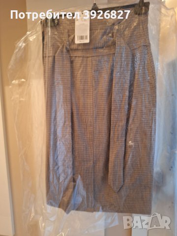 Плисирана пола на Манго, размер 36, снимка 3 - Костюми - 43456272