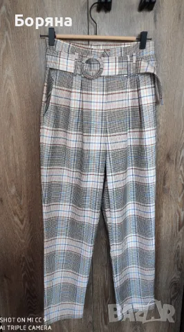 Adelina Soltariyska нов с етикет панталон каре, снимка 7 - Панталони - 50292206
