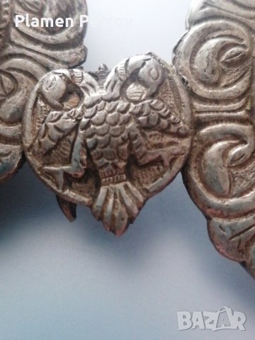 сребърни пафти с колан , снимка 9 - Антикварни и старинни предмети - 42930701