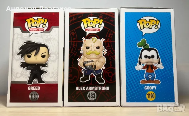 Funko POP! Fullmetal Alchemist Mickey and friends, снимка 2 - Колекции - 48937181