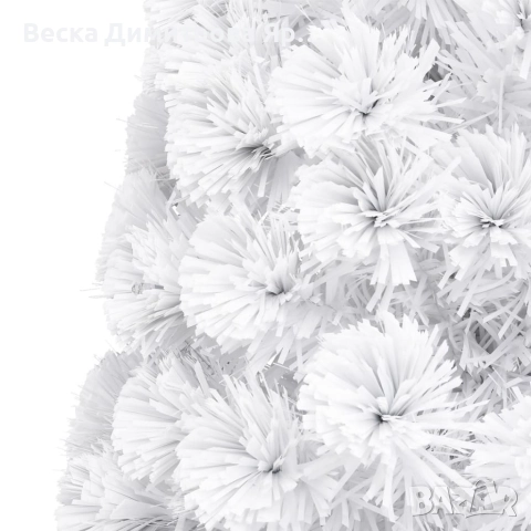 Изкуствена коледна елха - бяла, снимка 4 - Декорация за дома - 52658877