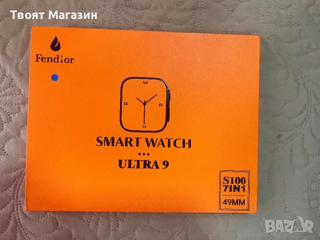 Смарт часовник  S100 Ultra Smart Watch Нов 49 мм Smartwatch Спортен часовник с пълен сензорен екран