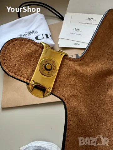 Дамска чанта Coach Tabby 26 Beige, снимка 5 - Чанти - 48471454