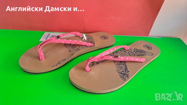 Английски дамски чехли-джапанки-URBAN BEACH 2 цвята, снимка 3 - Чехли - 28978287