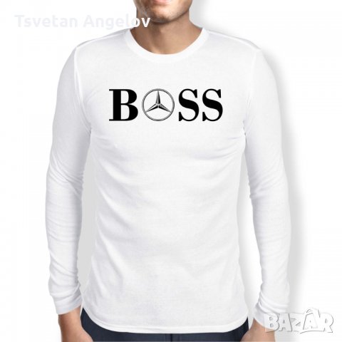 Мъжка тениска Mercedes BOSS, снимка 3 - Тениски - 32617800