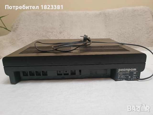 Усилвател Респром, снимка 5 - Ресийвъри, усилватели, смесителни пултове - 52446106