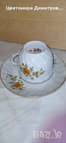 Сервиз за чай, снимка 2 - Чаши - 53557945
