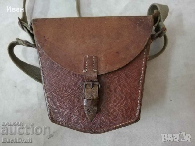 Рядка Маркирана Немска ПСВ ВСВ Малинхерова патронна чанта паласка, снимка 2 - Антикварни и старинни предмети - 43517654