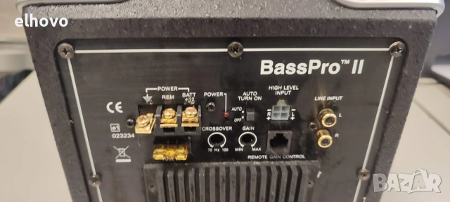 Субуфер JBL BassPro II, снимка 5 - Тонколони - 53120523