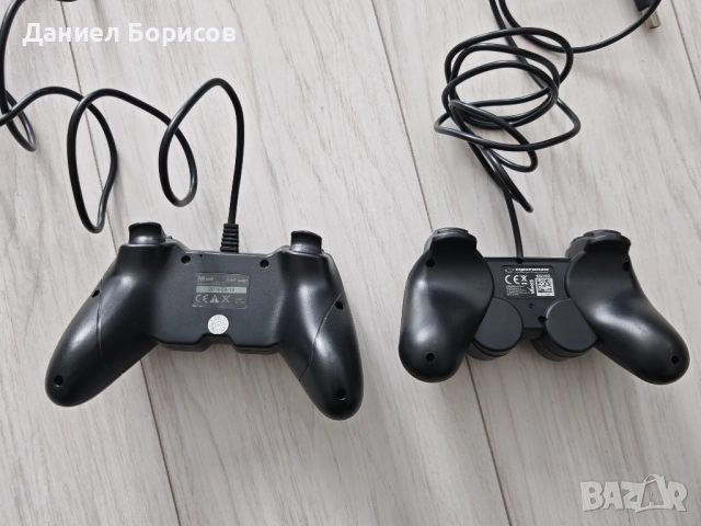 2 бр Геймпад контролери Trust GXT 530 и Esperanza (с кабел) за PC/PS3, снимка 3 - Джойстици и геймпадове - 52910162