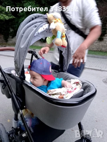 Бебешка количка + кошница , снимка 1