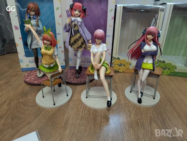 The quintessential quintuplets - аниме фигурки