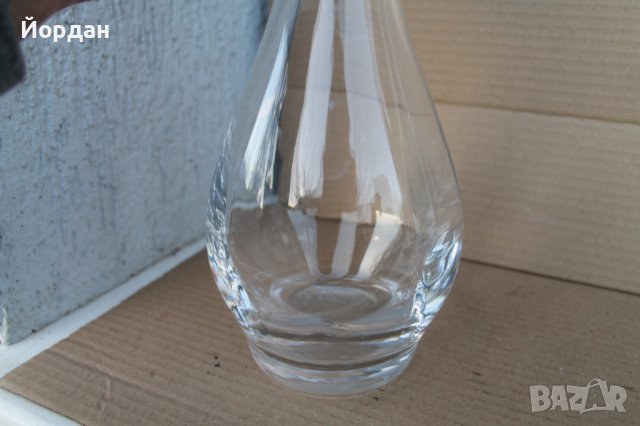 Немско кристално шише за алкохол, снимка 6 - Антикварни и старинни предмети - 43573459