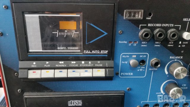 Coomber 2018 AA stereo CD/cassette recorder, снимка 2 - Караоке - 28079243