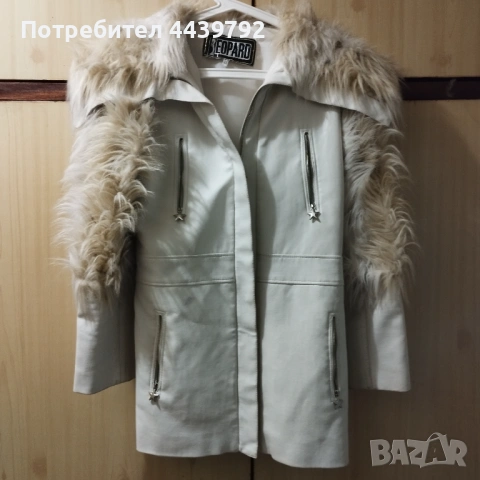 Красиво кожено дамско кожухче,много запазено.
