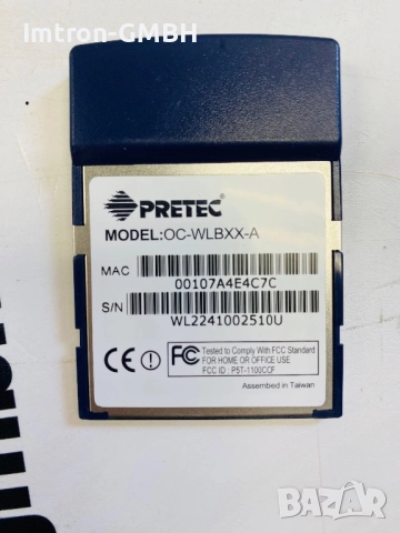 Компактна WLAN 802.11b CF карта Pretec (OC-WLBXX-A), снимка 2 - Видеокарти - 51663675