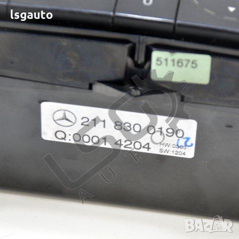 Панел климатроник Mercedes-Benz E-class (W211) 2002-2009 MB310521N-170, снимка 2 - Части - 33145265