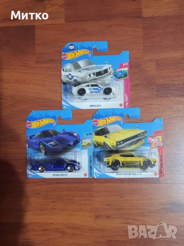 Колички Hot Wheels Mercedes,Porsche,Honda,NIssan,Volkswagen, снимка 3 - Колекции - 49994109