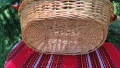 Кошница и панер плетени от ратан, снимка 4