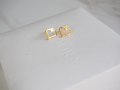 Обеци Пандора сърца в златно , снимка 4