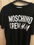 MOSCHINO CREW H&M Crewneck T-Shirt Мъжка тениска в отлично състояние, снимка 3