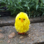 2831 Декоративно мини пиленце с крачета, 4 см, снимка 3