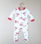 бебешка пижама / гащеризон Pottery barn Kids 50 0-3 56 62 3-6 68 6-9 74 9-12 80 12-18 86 18-24, снимка 2