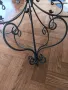 Немски висящ/таванен свещник , снимка 2