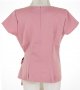 Дамска блуза с къс ръкав в пепел от рози 1st Somnium XL, снимка 3