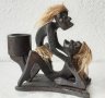 Дървени фигури, дърворезба, фигура, цигулар статуетка, еротика,охлюв, снимка 2