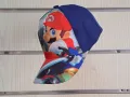 Нова детска шапка с козирка Super Mario Bros (Супер Марио) в син цвят, снимка 4