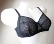 Chantelle 75B черен сутиен мрежеста материя, снимка 2