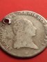 Сребърна монета 1/4 кроненталер 1797г. Франц втори Будапеща Австрийска Нидерландия 13633, снимка 6