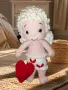 Плетени валентинки-купидон и сърце, снимка 4