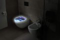 Тоалетна седалка с капак Cornat Light House KSDSC361 Тоалетна дъска с LED светлина за тоалетна WC чи, снимка 4