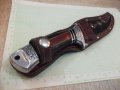 Нож "Columbia USA Saber" с кожена кания, снимка 9