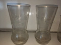 Ретро тънкостенни стъклени чаши за вода и алкохол, снимка 18