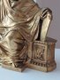 Стара антикварна бронзова фигура 19 век/бронз сребро злато/, снимка 5