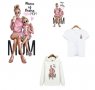 Mama of Drama 2 модела мама и деца щампа термо апликация картинка за дреха блуза чанта