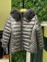 Дамско зимно яке с пух – тъмно сребристо Цена: 75 лв Размери: 3XL – 7XL, снимка 1