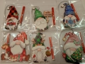 Коледни магнити,подаръци,висулки,късмети, снимка 4