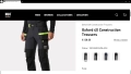 HELLY HANSEN 77405 Oxford 4X Stretch Construction Work Trousers разме 46 / S работен панталон W4-727, снимка 2