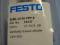 Пневматичен цилиндър Festo DSNU-20-50-PPV-A standards-based cylinder, снимка 3