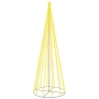 vidaXL Конусовидна елха, топло бяло, 732 LED, 160x500 см(SKU:343494), снимка 1