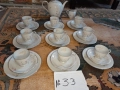 Порцеланов винтидж сервиз, снимка 1