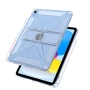 Apple iPad 11 2025 / iPad 10 2022 / Удароустойчив прозрачен силиконов кейс гръб калъф със стойка, снимка 4