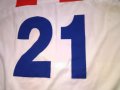 Хърватска тениска фенска нова №21 Младен Петрич размер ХЛ, снимка 4